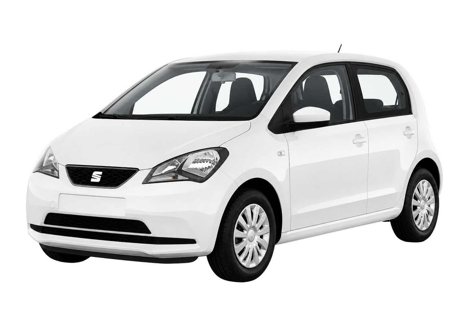 Seat Mii rental car in Lesvos